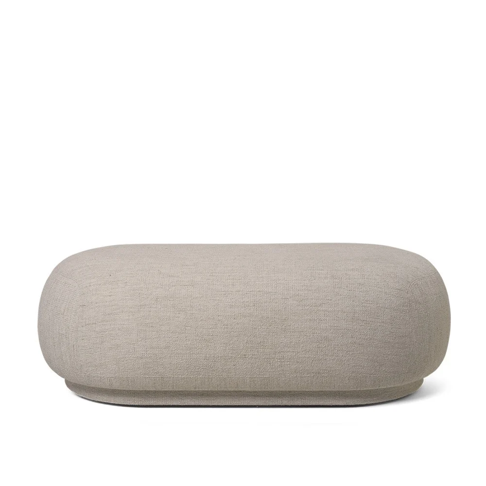 Rico Boucle pouf sabbia