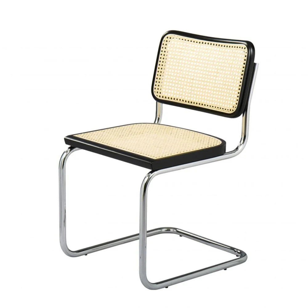 Sedia Cesca Design Marcel Breuer Paglia di Vienna e Acciaio