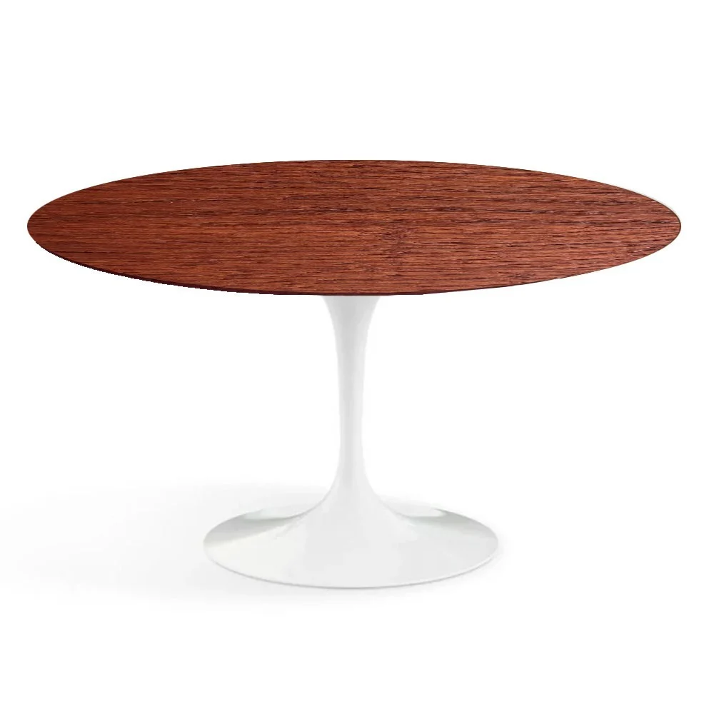 Tavolo Tulip Rotondo in Legno Massello Ø 90-127 cm