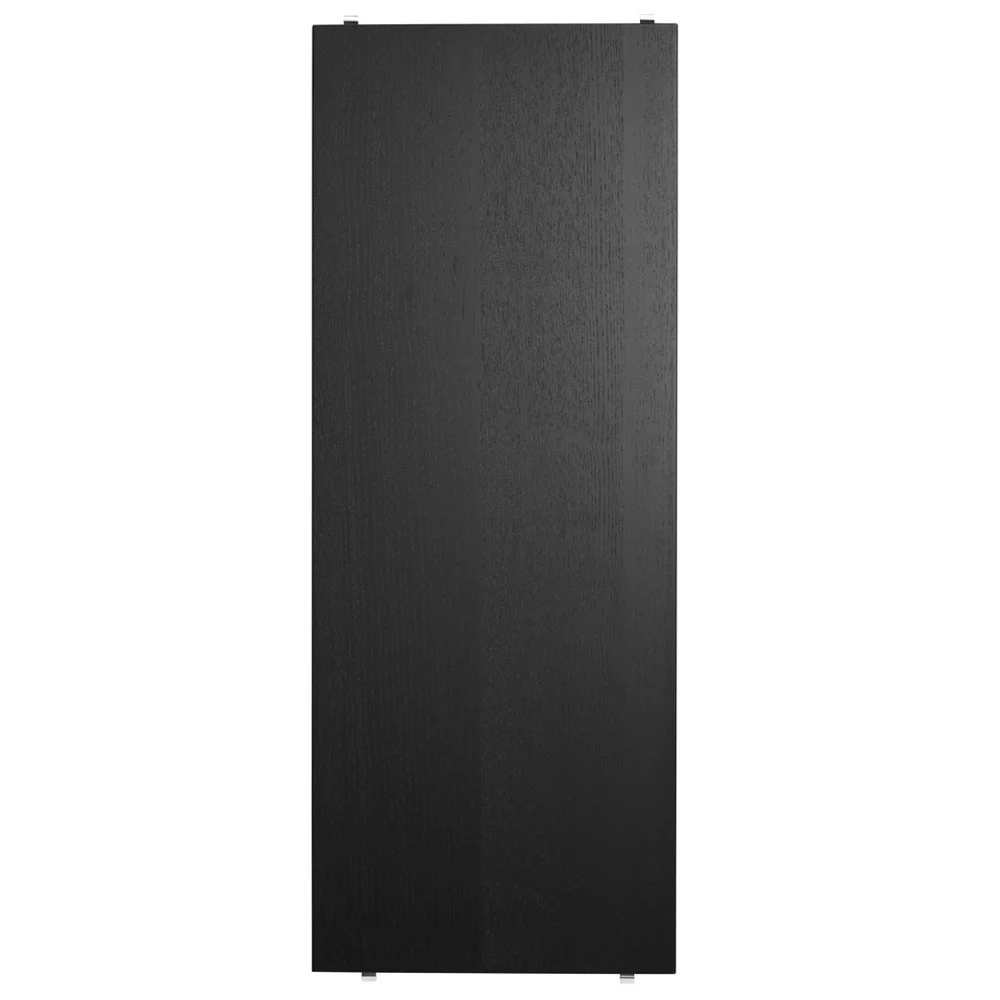 Ripiani in frassino tinto nero - Sistema String