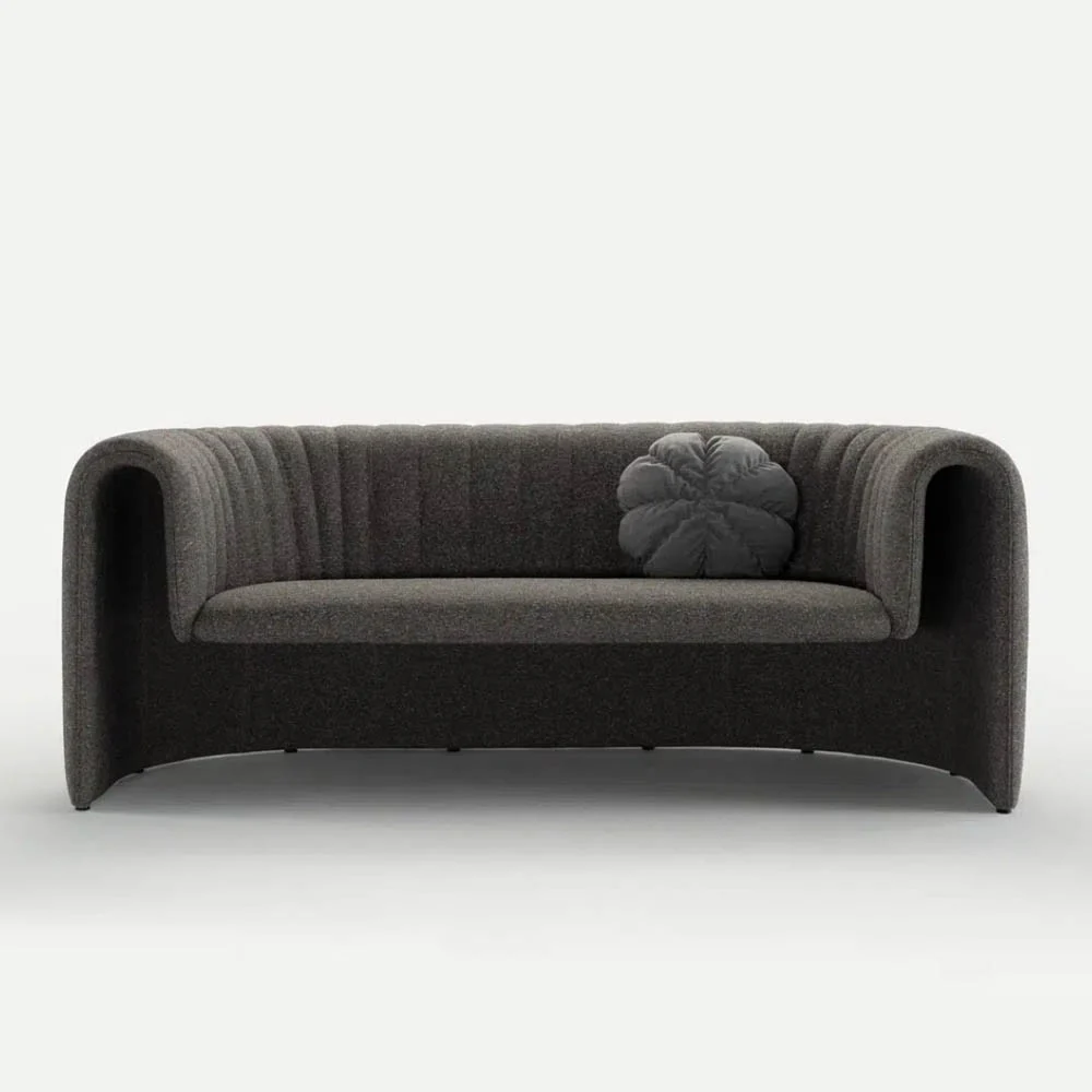 Sancal Remnant divano moderno rivestito in tessuto trapuntato