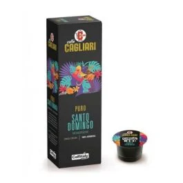CAPSULE CAFFE PURO SANTO DOMINGO 10 PZ
