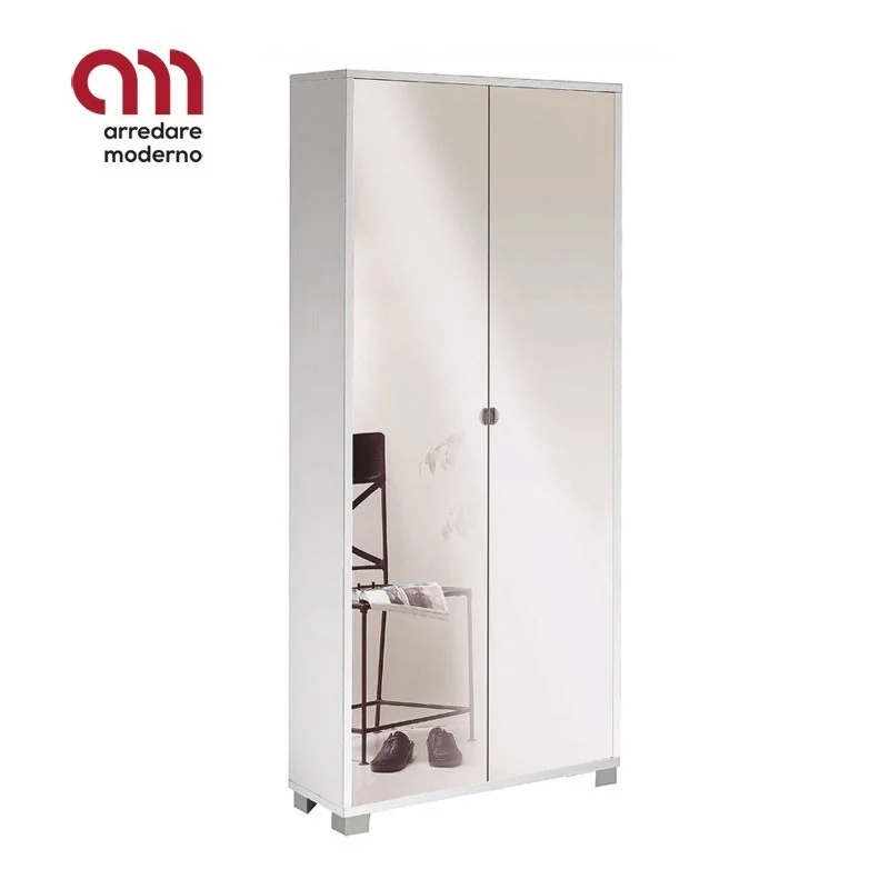 Scarpiera armadio specchio 40 paia Art.749SPFU