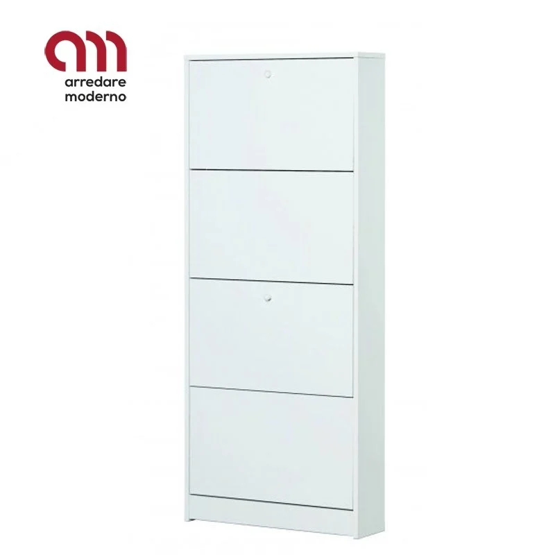 Scarpiera Slim 4 ante 10 paia Art.184