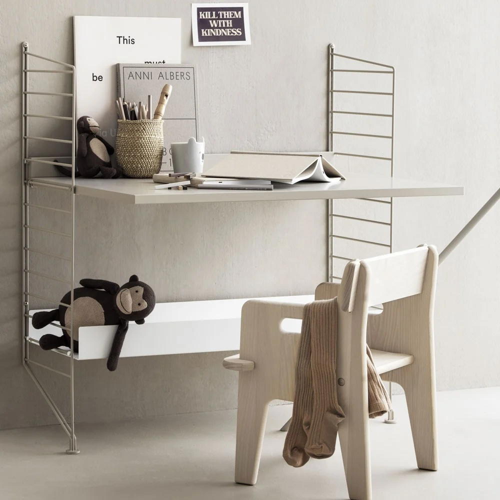 Scrivania beige - String system