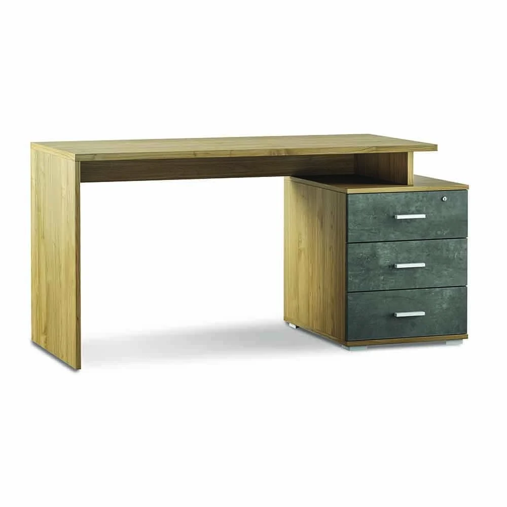 Scrivania con 3 cassetti Sarmog disponibile in varie finiture