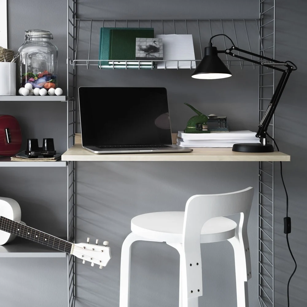 Scrivania in frassino - String system