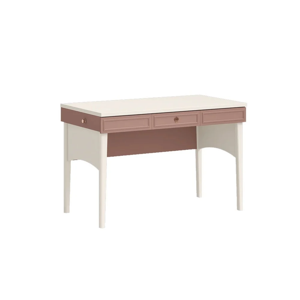 Cilek Scrivania Elegance in Laminato Bianco e Rosa