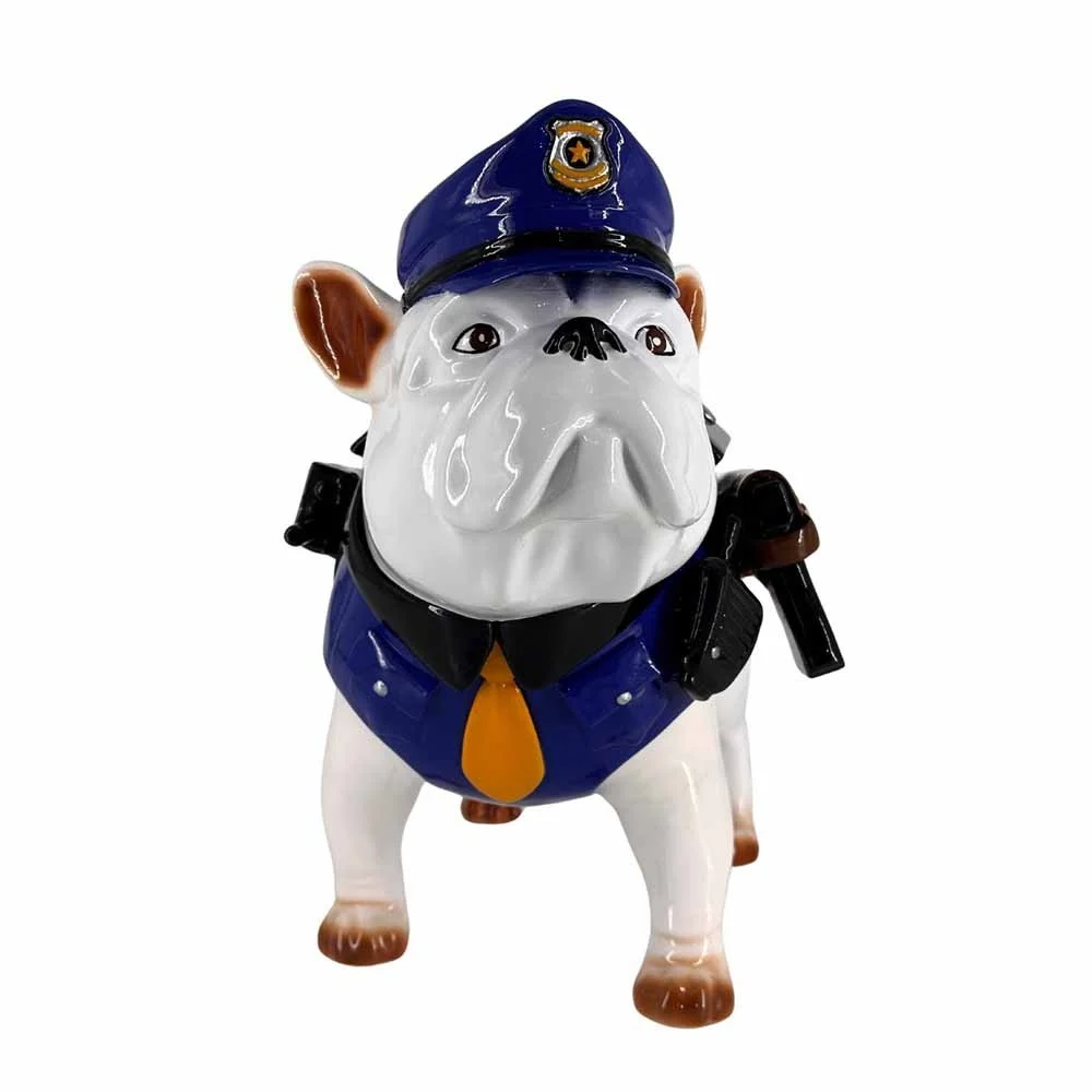 Scultura Bulldog Parade dipinto a mano - Juliarte