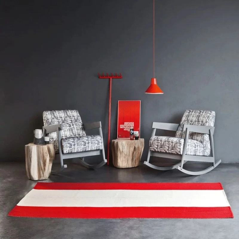 Sedia Brick 307 Gervasoni a dondolo