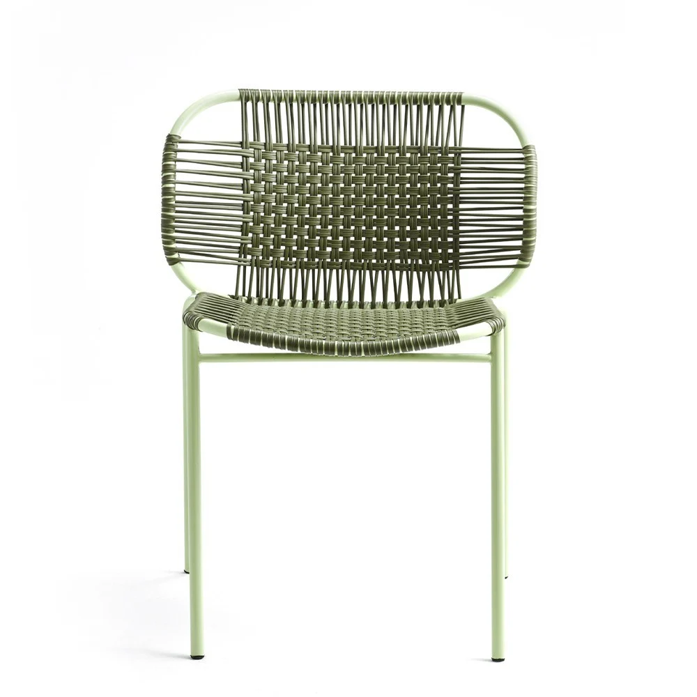 Sedia Cielo oliva e menta