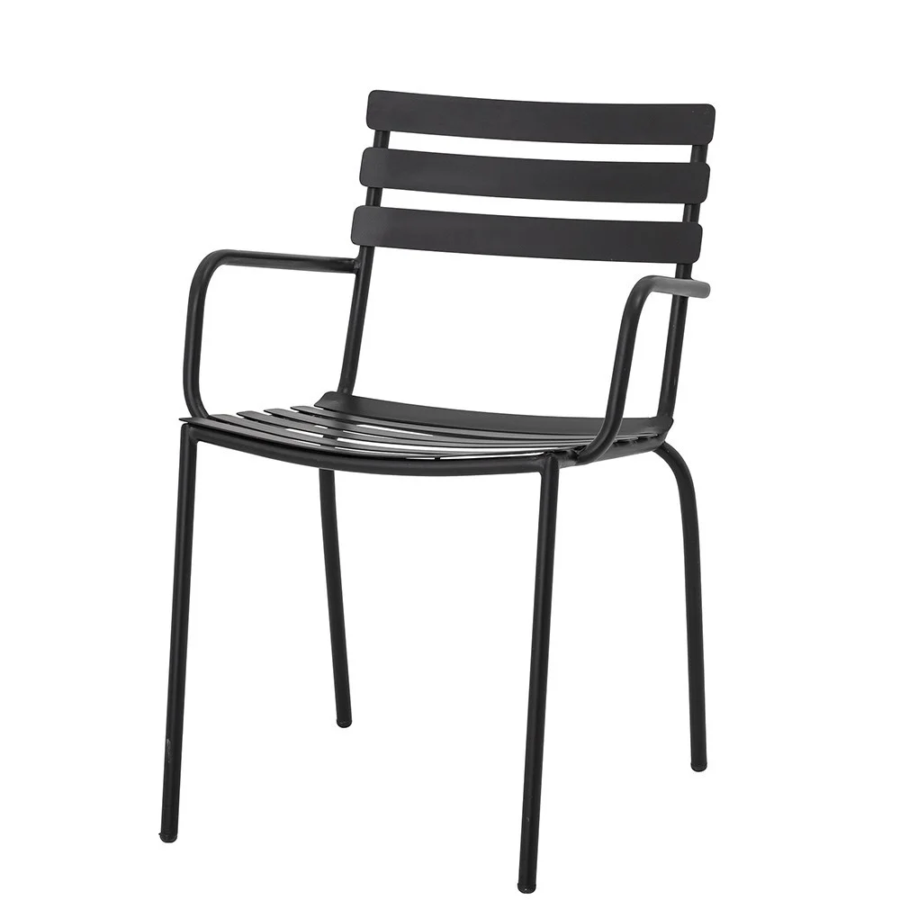 Sedia da esterno Monsi nera