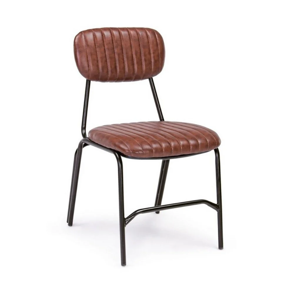 Bizzotto sedia vintage Debbie in ecopelle