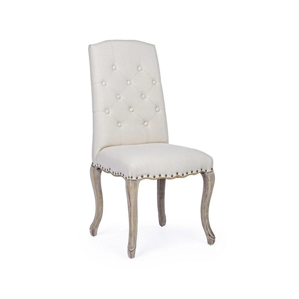 Sedia Diva di Bizzotto struttura in Rubber Wood