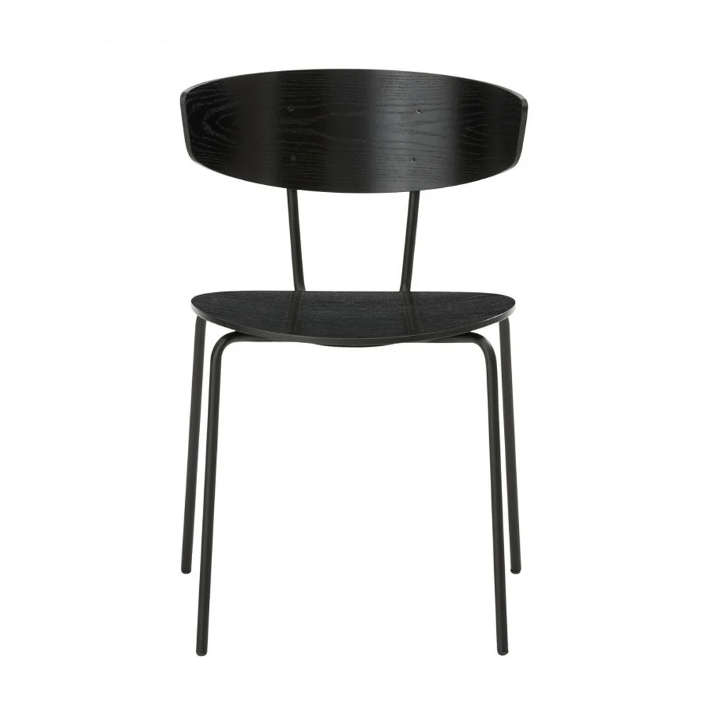 Sedia Herman nera