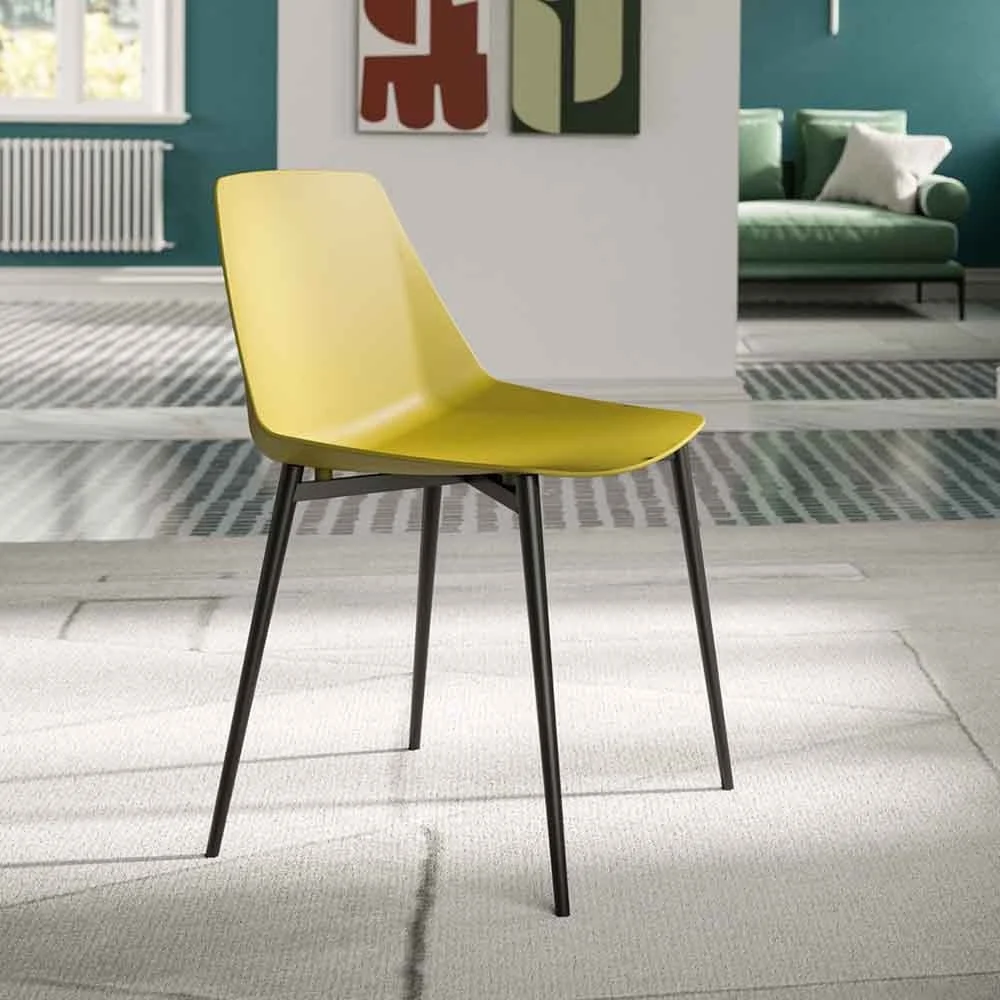 Sedia in metallo Joy
