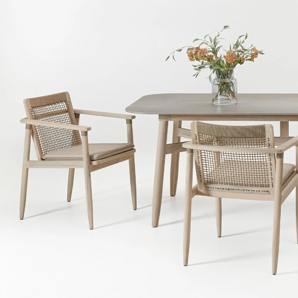 Sedia in teak David