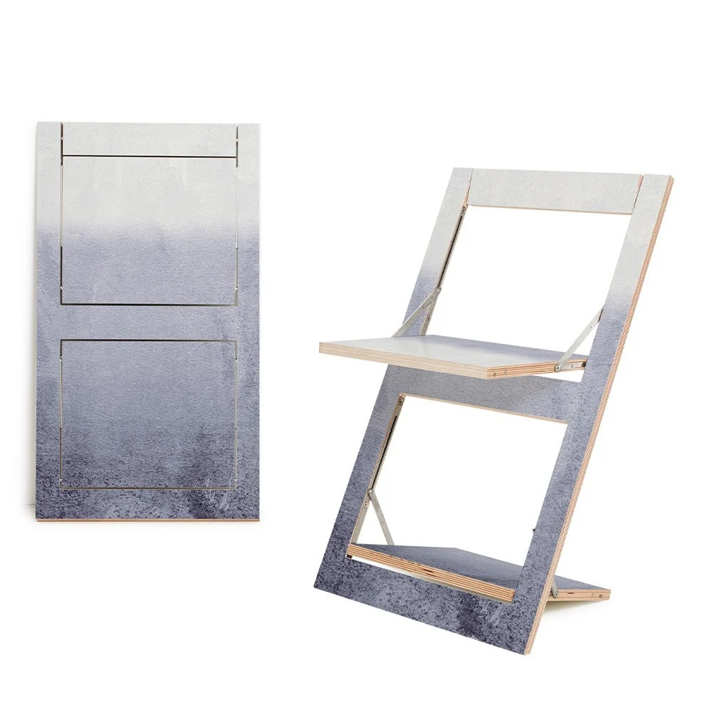 Sedia pieghevole Fläpps Fading Grey