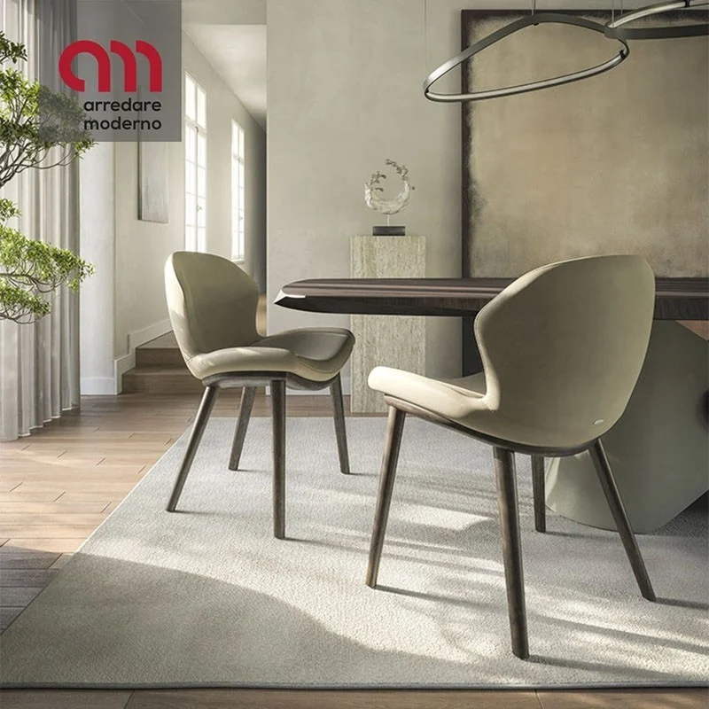 Sedia Rachel Wood Cattelan Italia