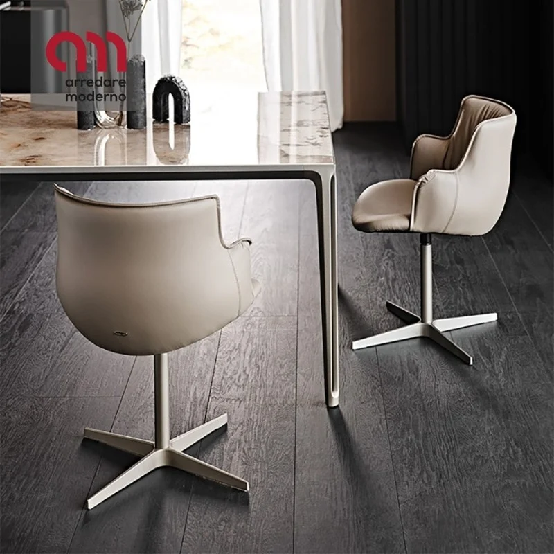 Sedia Rihanna X Cattelan Italia girevole