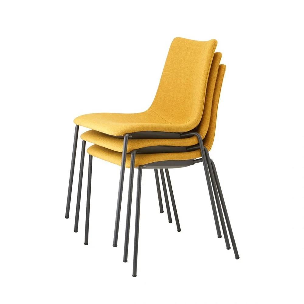 Scab Design Zebra Pop sedia moderna con struttura in acciaio effetto ottone