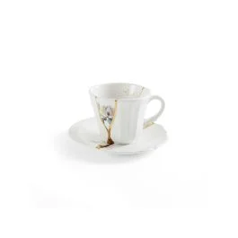 KINTSUGI TAZZA CAFFE CON PIATTO N.3