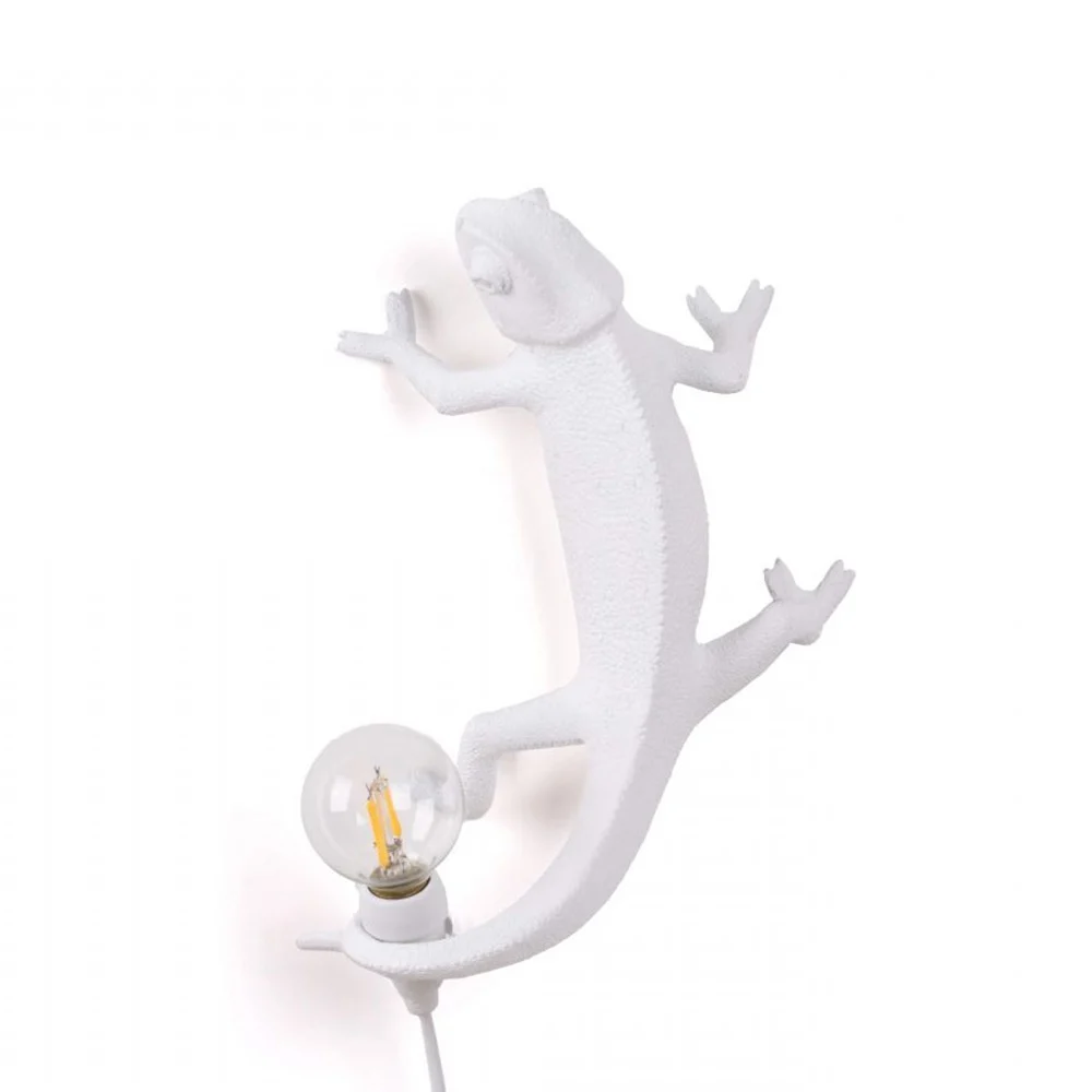 Seletti Chameleon Lamp lampada a parete disegnata da Marcantonio disponibile in due versioni