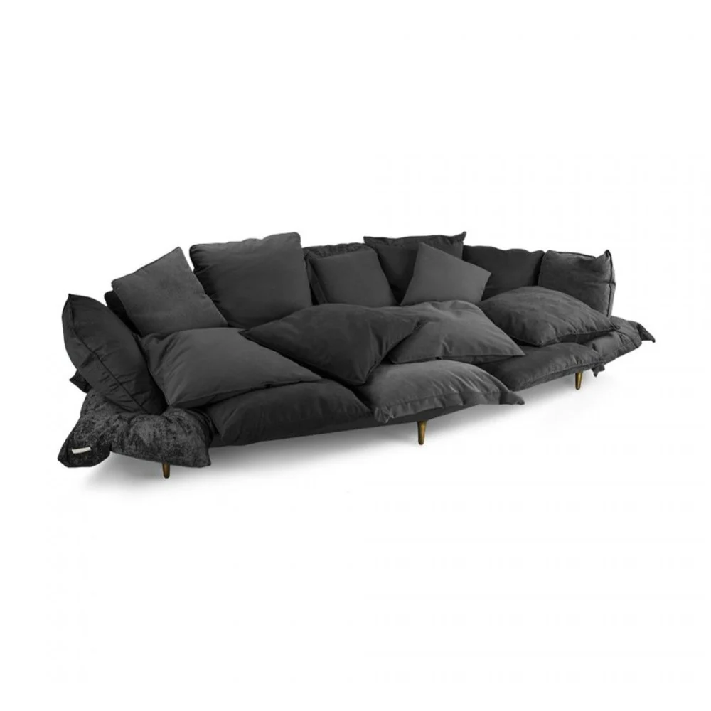 Seletti Comfy Sofa divano disegnato da Marcantonio disponibile in tre diverse finiture