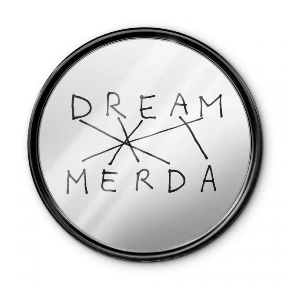 Seletti Dream Merda Specchio Connector Mirror disegnato da Codalunga by Nico Vascellari