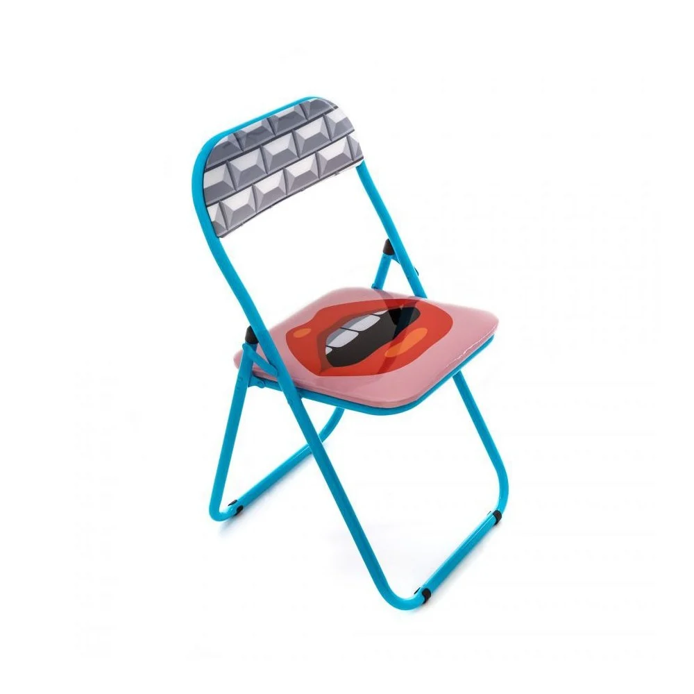 Seletti Foldin Chair sedie pieghevoli con struttura in metallo