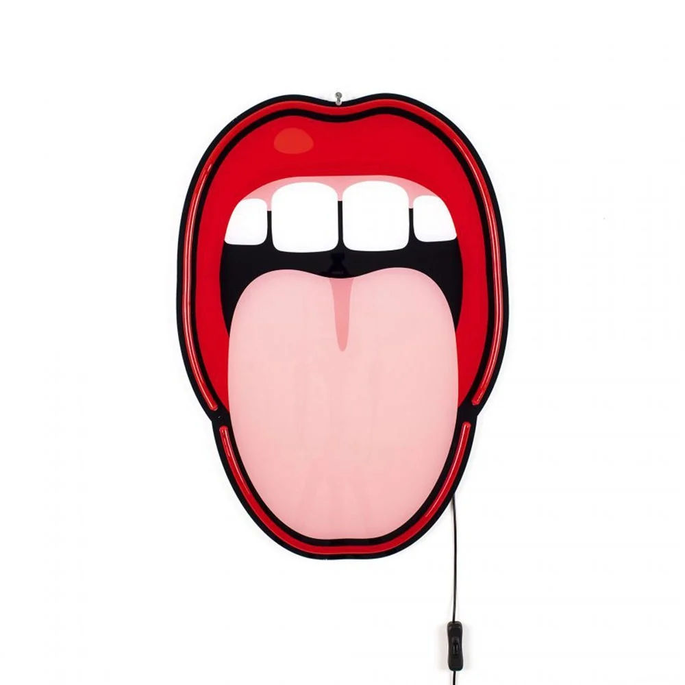 Seletti Lamp Tongue Led lamp tongue lampada da parete