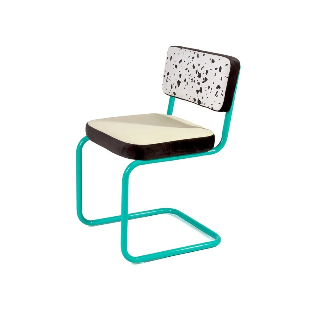 Seletti Superchair Terrazzo sedia imbottita moderna dal design vintage