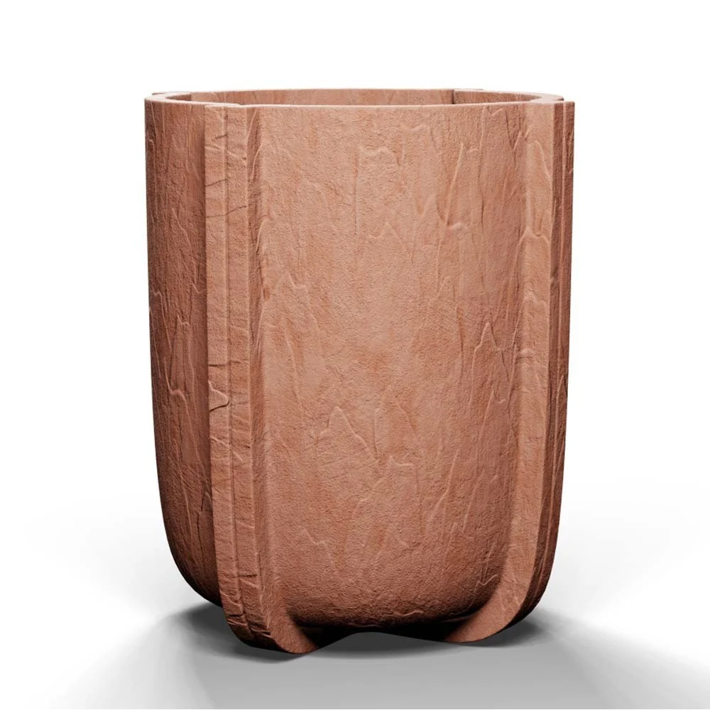 Serralunga Cassero vaso da esterno disponibile in due finiture