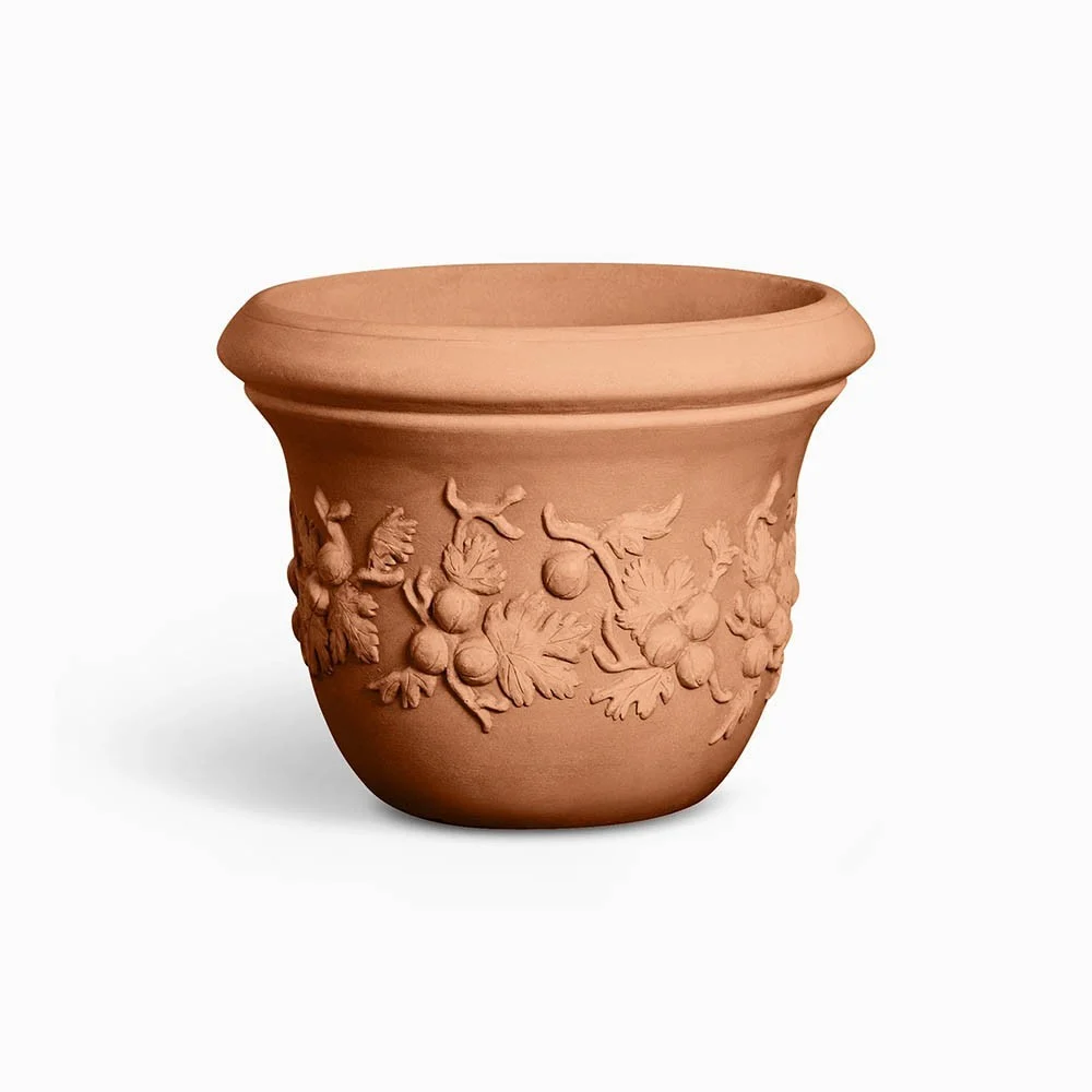 Serralunga Vaso Uva Spina in polietilene riciclabile da esterno ed interno in varie finiture