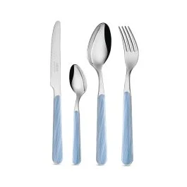 ABETE AZZURRO SET POSATE 24 PEZZI
