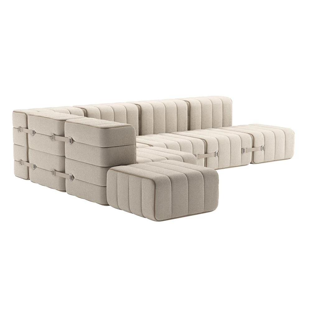 Set di 12 moduli Curt - Tessuto Sera