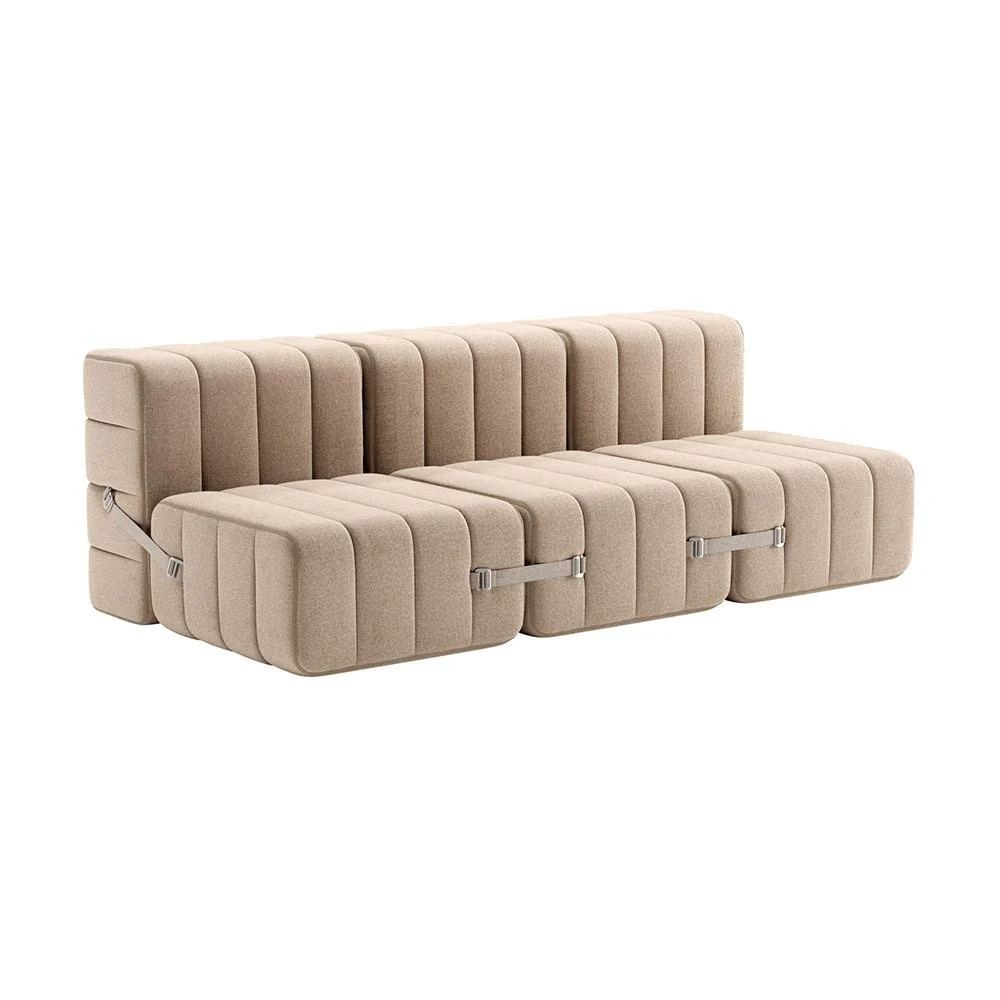 Set di 6 moduli Curt - Tessuto Dama