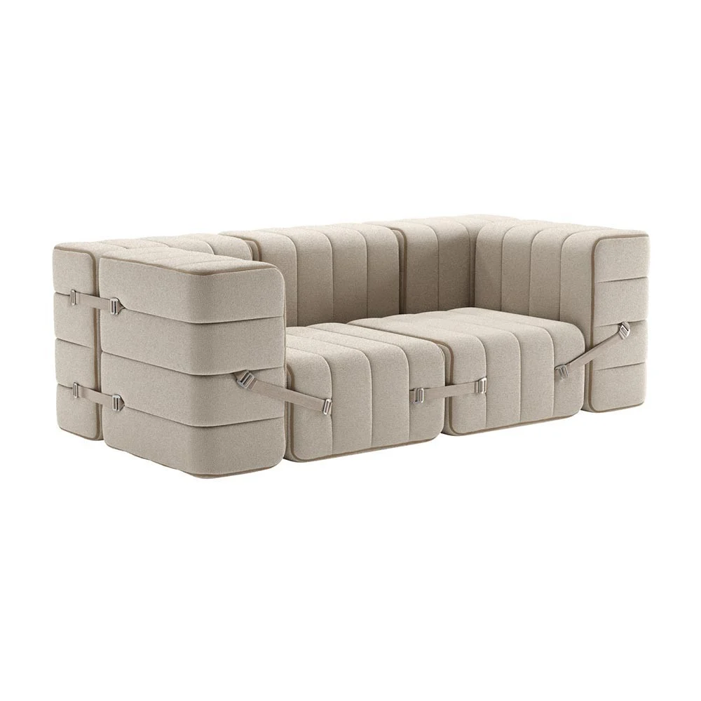 Set di 7 moduli Curt - Tessuto Sera