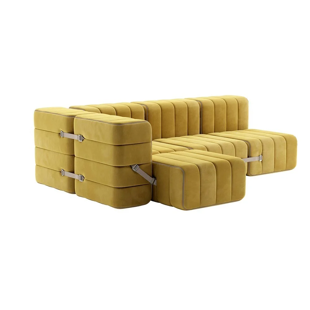 Set di 9 moduli Curt - Tessuto Barcelona