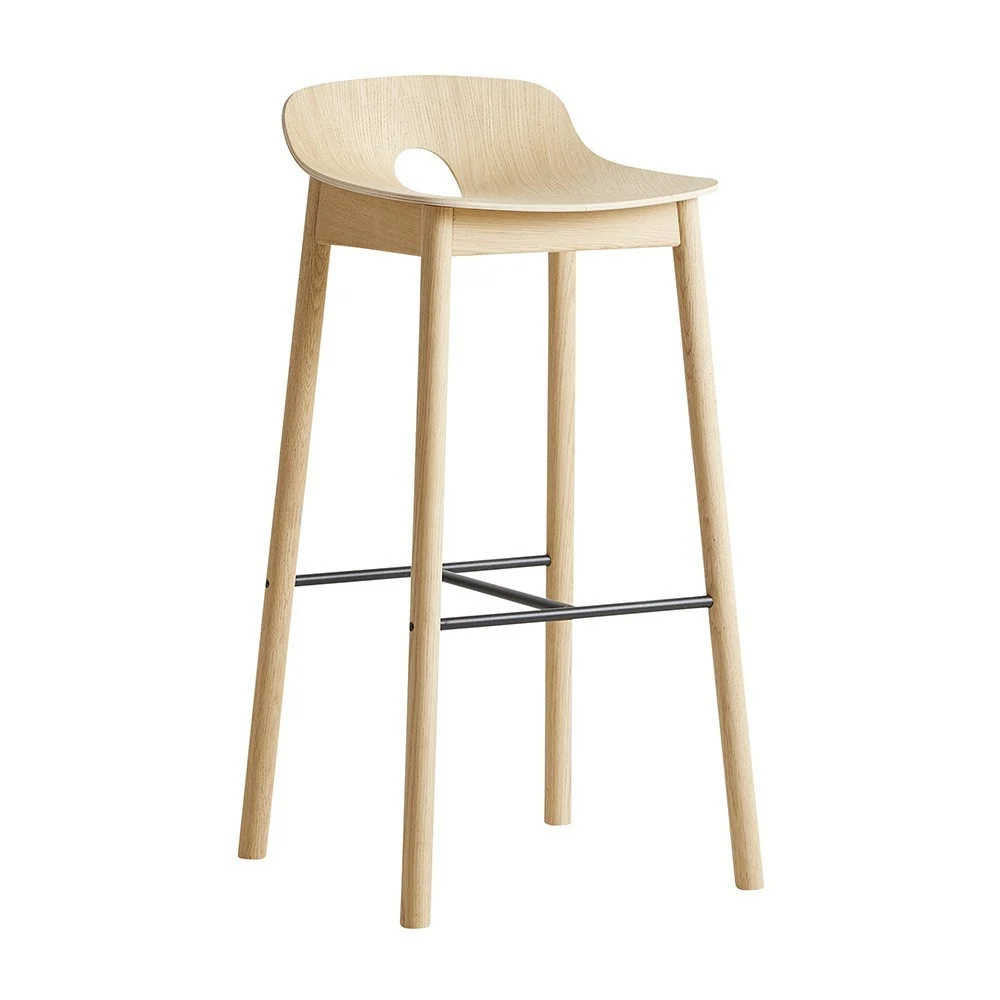 Sgabello da bar Mono in rovere