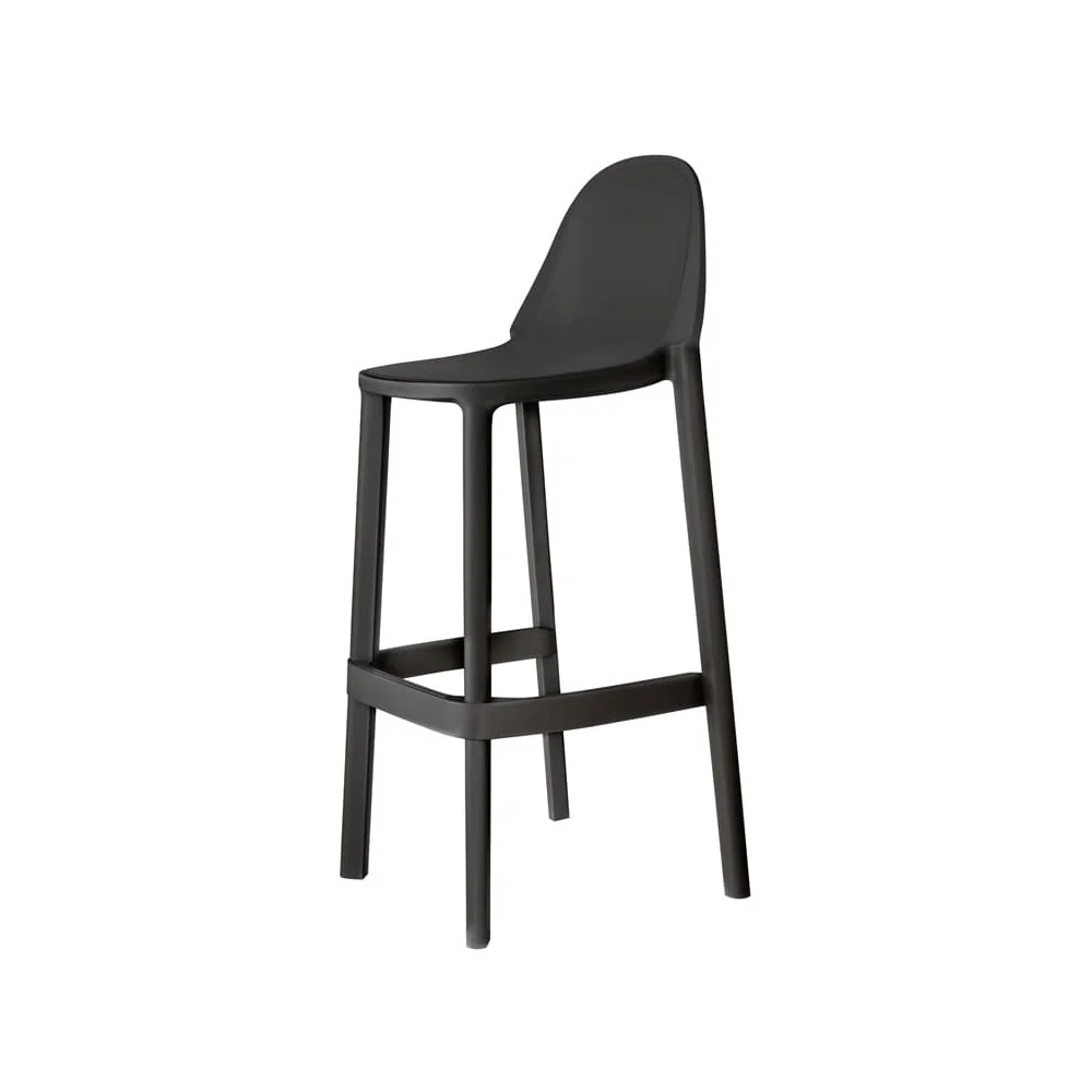 Scab Design sgabello Impilabile Piu in Tecnopolimero Disponibile con Altezza Seduta 65 cm o 75 cm e Diversi Colori