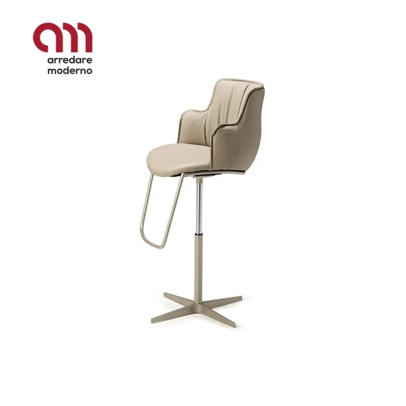 Sgabello Rihanna X Cattelan Italia girevole