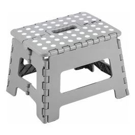 SGABELLO PIEGHEVOLE CLIC-CLAC GRIGIO