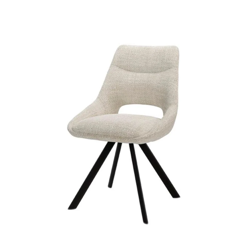 Somcasa Sedia Callie con imbottitura ed ampio schienale