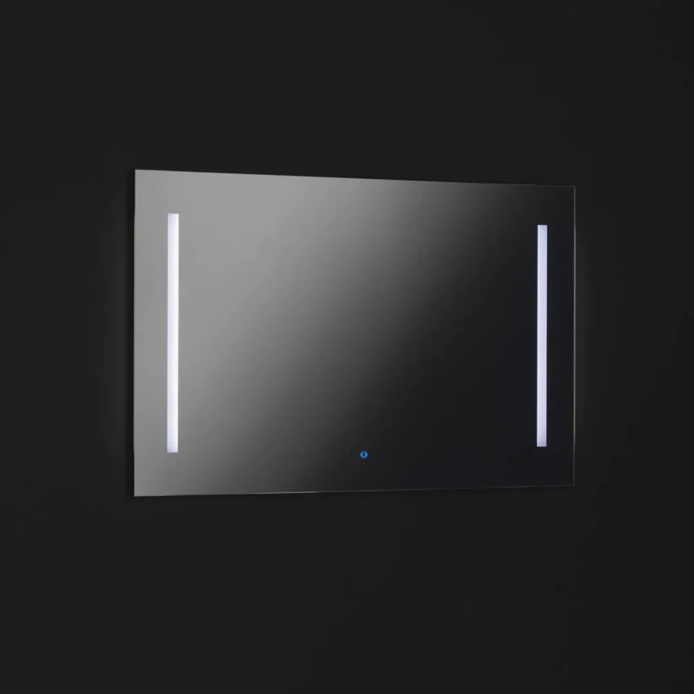 Specchio da bagno Kio con illuminazione frontale a led e sensore touch