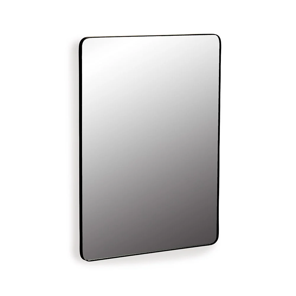 Specchio F nero 40x55