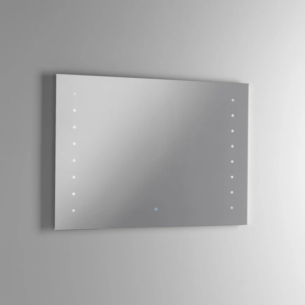 Specchio Lory realizzato in Italia con struttura in ABS e luci a led