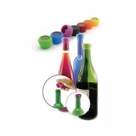 TAPPO DA VINO SILICONE SET 2 PZ