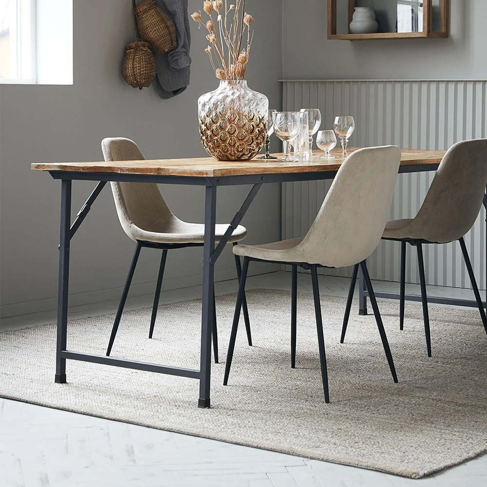 Tappeto Hempi grigio chiaro 250x250 cm