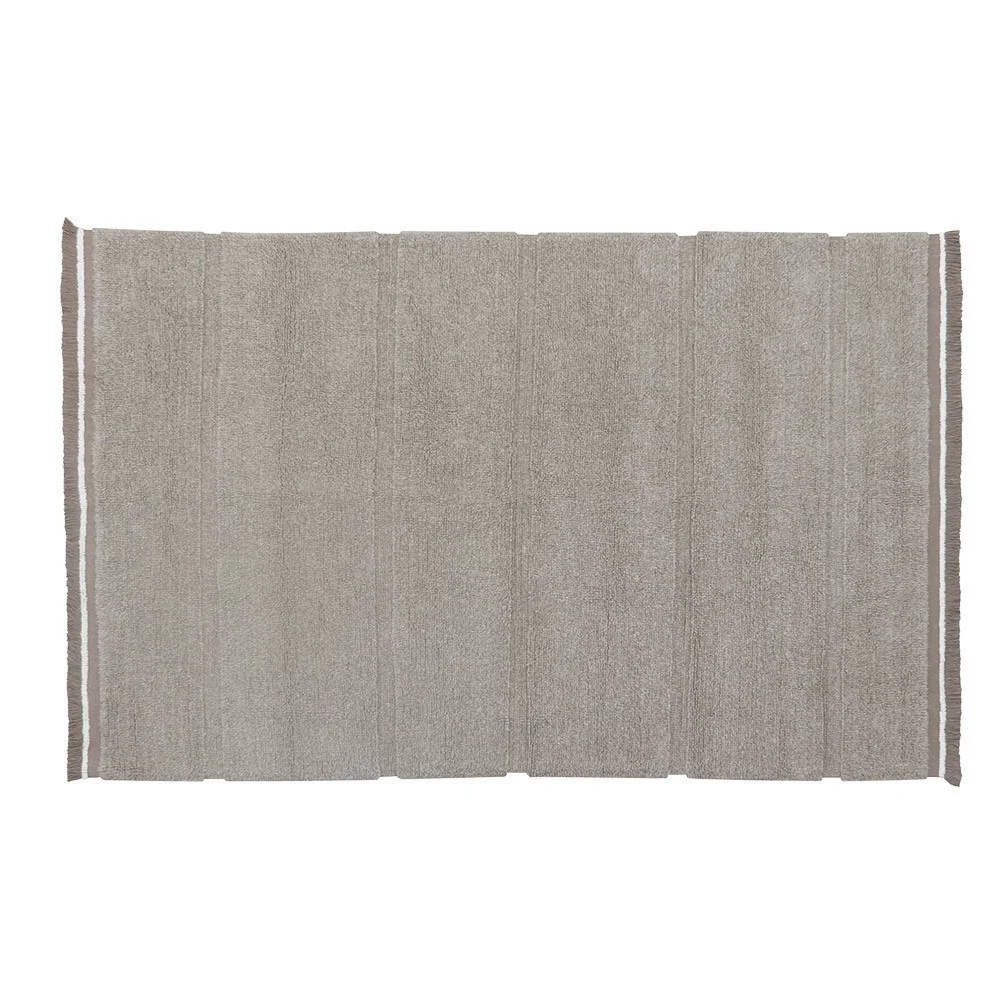 Tappeto in lana Steppe Sheep grigio L